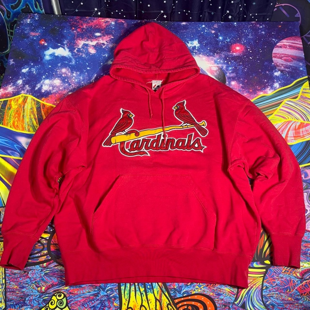 Vintage 90s Majestic St. Louis Cardinals Hoodie